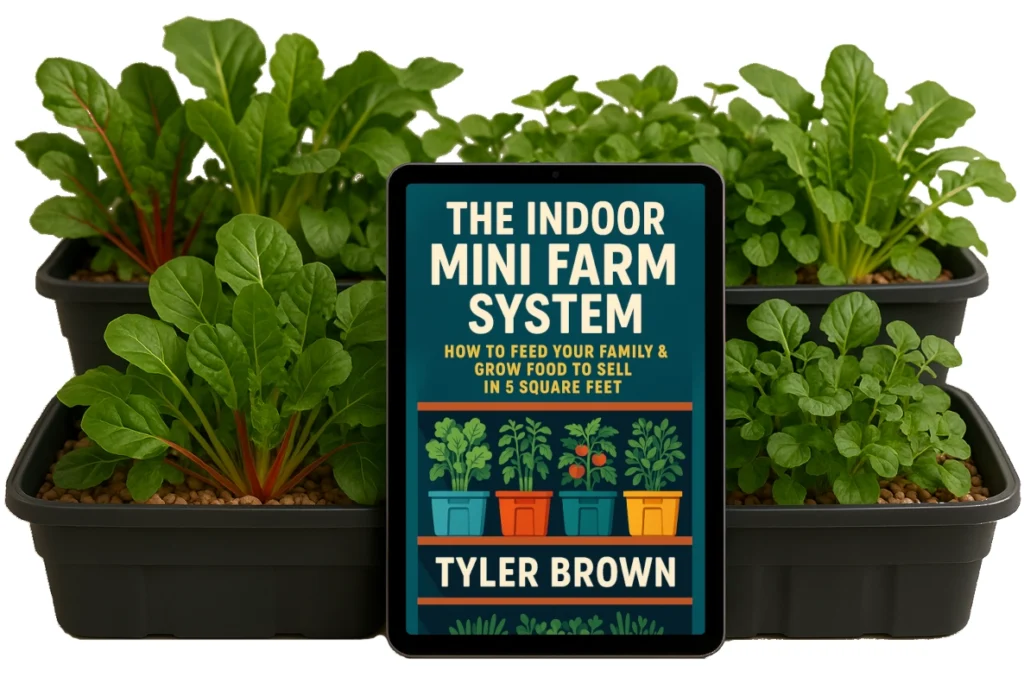 Indoor Mini Farm System: Grow superfood greens in hydroponics right in your kitchen