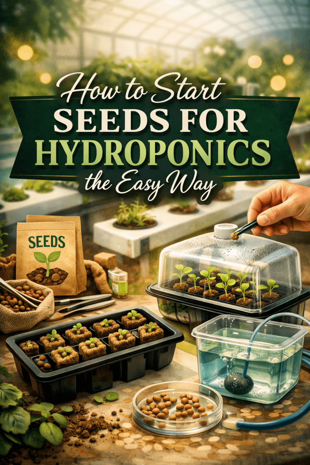 How to Start Seeds for Hydroponics the Easy Way