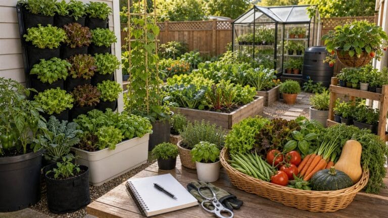 How to Grow All Your Own Food on a Small Homestead (Even Without Land)