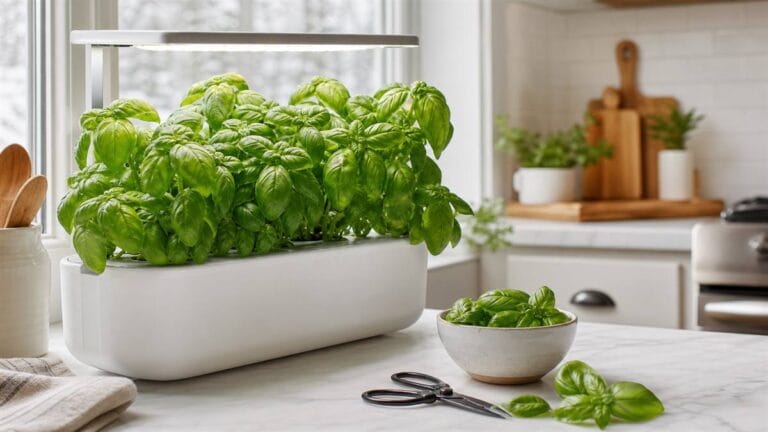 How to Grow Basil Indoors Year Round (Hydroponic Method)