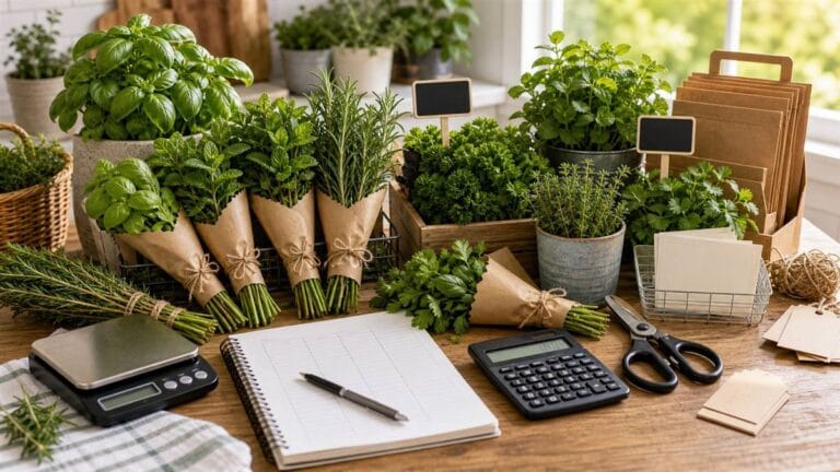 Herb Profit Margins: How Much Can You Actually Earn Selling Fresh Herbs?