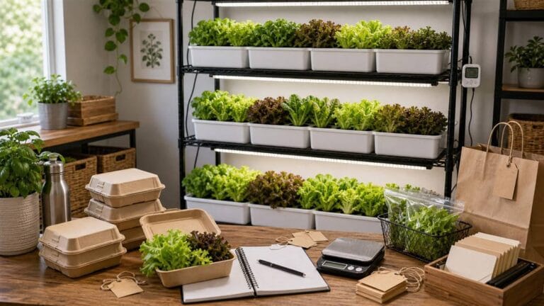 Hydroponic Lettuce Business From Home: The Complete Setup Guide