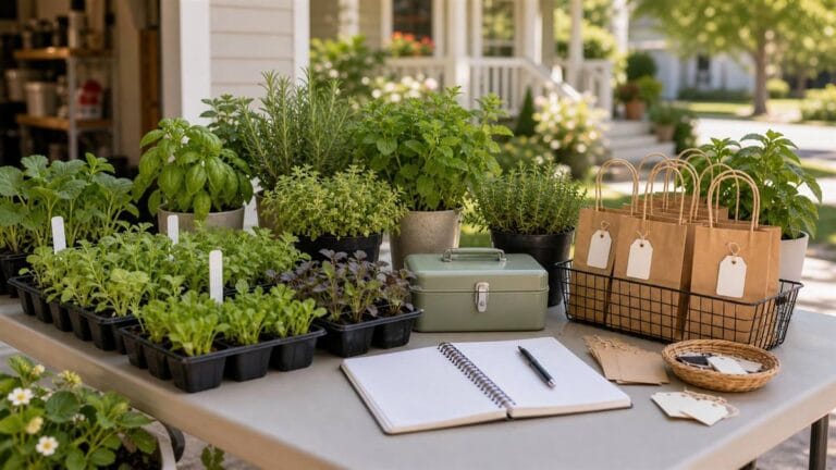 How to Sell Plants to Neighbors: The $200/Month Mini Farm Side Hustle