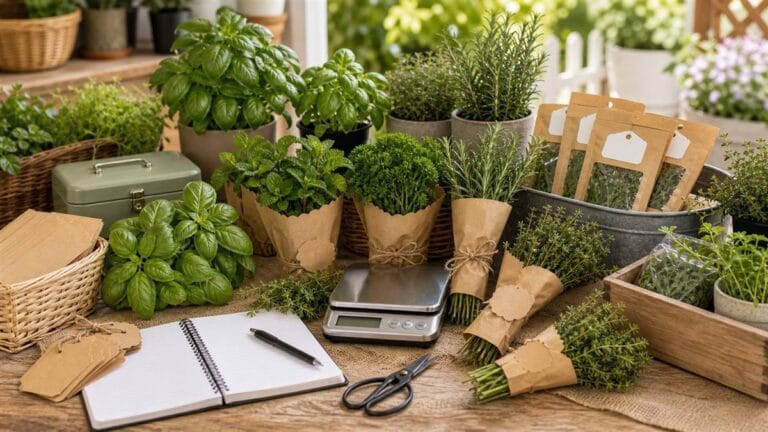 Selling Herbs From Your Garden: The Complete Home Grower’s Guide