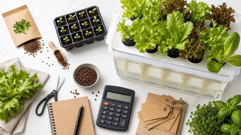 Turn $5 of Seeds Into $200 a Month With a Kitchen Table Mini Farm