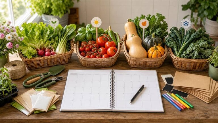 Year-Round Vegetable Garden Plan: Grow Food Every Month